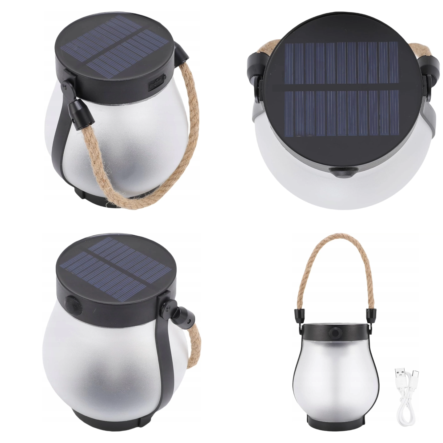 NuviGlow™ Solar Flame Lantern