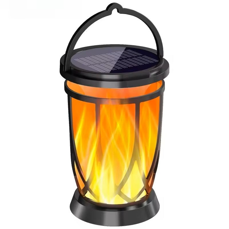 NuviGlow™ Solar Flickering Flame Lantern