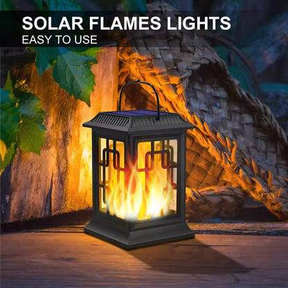 NuviGlow™ Enhanced Solar Flame Lantern
