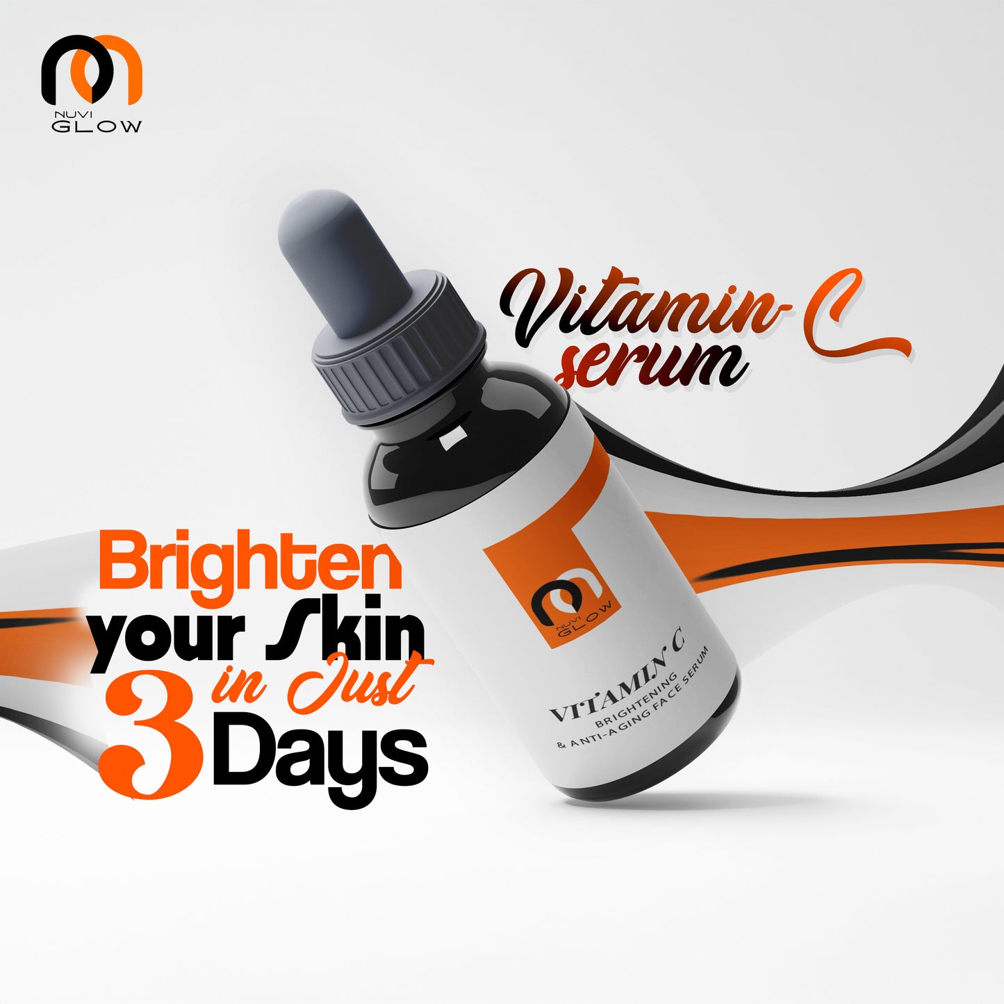 Nuvi Glow Vitamin C Serum | Your Solution to Glowing & Youthful Skin!