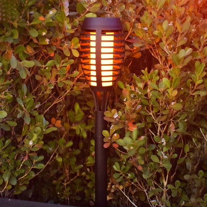 NuviGlow™ Solar Torch Light – 96 LED Flickering Flame