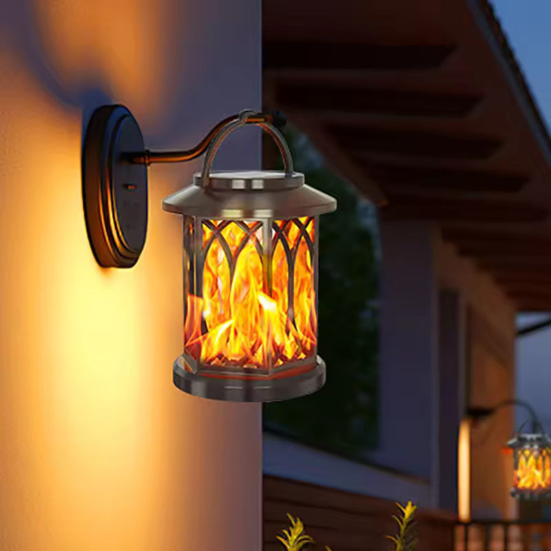 NuviGlow™ Dancing Flame Solar Lantern
