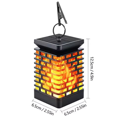 NuviGlow™ Solar Flame Lantern