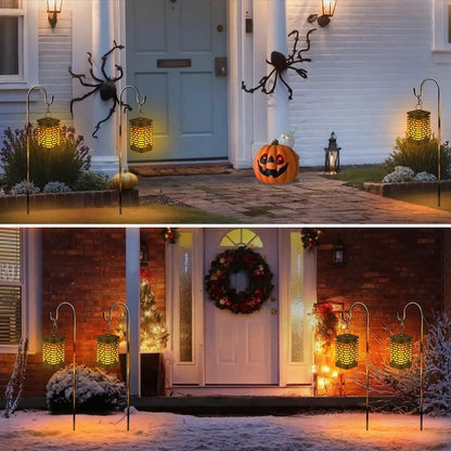 NuviGlow™ Solar Flame Lantern