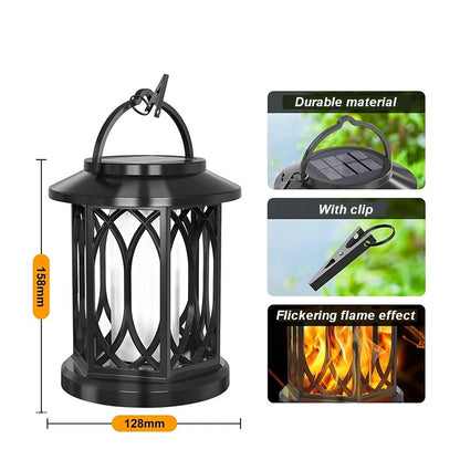 NuviGlow™ Dancing Flame Solar Lantern