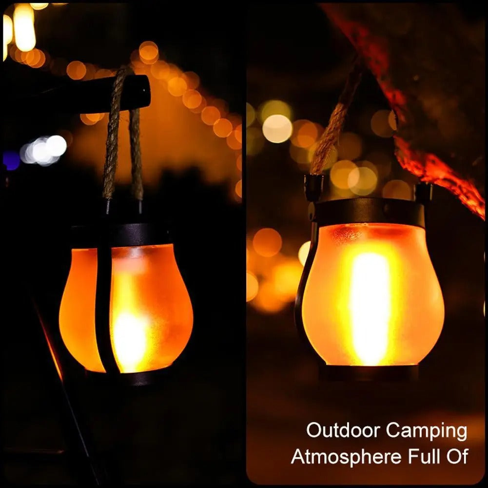 NuviGlow™ Solar Flame Lantern